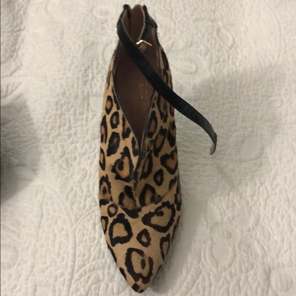 - Leopard Fur ankle boots - Picture 6 of 8